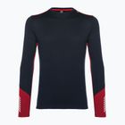 Férfi hőaktív pulóver Helly Hansen Lifa Merino Midweight Crew navy/598