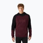 Férfi Helly Hansen Daybreaker Logo Hoodie hickory trekking melegítő pulóver