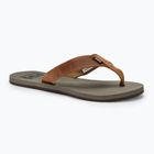 Férfi flop-flop papucs Helly Hansen Seasand 2 Leather Sandals honey wheat