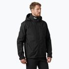 Férfi vitorlás dzseki Helly Hansen Crew Hooded Midlayer 2 fekete