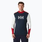 Férfi thermo pulóver Helly Hansen Lifa Merino Midw Logo fehér színű, nem fehér