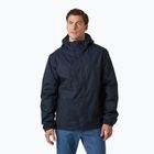 Férfi Helly Hansen Vancouver Fleece bélelt esőkabát navy