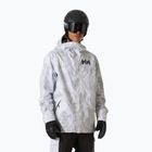 Férfi sí dzseki Helly Hansen Ullr D Shell Graphic szürke köd hó camo aop