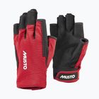 Musto Essential Sailing Short Finger 2.0 valódi piros vitorlás kesztyű