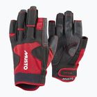 Musto Performance Short Finger 2.0 valódi piros vitorlás kesztyű