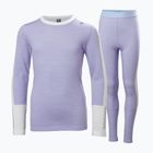 Helly Hansen JR Lifa Merino Midweight világos levendula színű gyermek termo alsónemű szett
