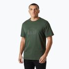 Férfi Helly Hansen Box T 2.0 dzsungel zöld póló