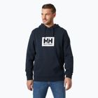 Férfi Helly Hansen Box kapucnis pulóver, navy