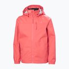 Gyerek vitorlásdzseki Helly Hansen Crew Hooded Jr 41813 sunset pink
