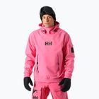 Síkabát Helly Hansen Ullr D Ridable Hoodie hot pink
