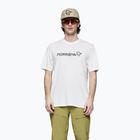 Férfi póló NORRONA Cotton Viking pure white