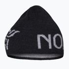 Téli sapka NORRONA MerinoUll Logo Beanie caviar melange