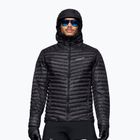Férfi pehelykabát Norrona Trollveggen Down800 Super Light Hood Caviar Black
