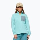 Női túrafelső NORRONA Femund Warm1 Zip Neck aqua haze/trooper