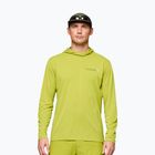 Férfi trekking pulóver NORRONA Femund Tech Hood golden lime