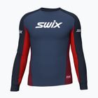 Swix Racex Bodyw férfi termál póló tengerészkék és piros 40811-75120-S