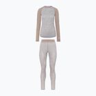 Női thermo fehérnemű szett KARI TRAA Kaia light grey melange
