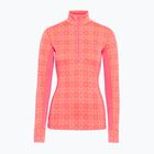 Női Termoaktiv pulóver KARI TRAA Rose Half Zip bubblegum