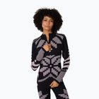 Női Termoaktiv pulóver KARI TRAA Faith Half Zip black