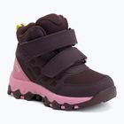Gyermekcipő Viking Footwear Track Mid 2V vízálló szilva/többszínű