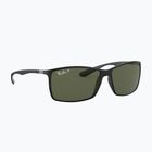 Napszemüveg Ray-Ban RB4179 Liteforce matte black/green g-15