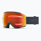 Síszemüveg Smith Sequence OTG S2 slate/chromapop everyday red mirror
