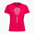 HEAD női tenisz póló Typo rózsaszín 814512