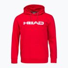 Férfi tenisz pulóver HEAD Club Byron Hoodie piros