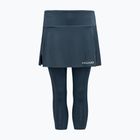 Női tenisz szoknya HEAD Club 3/4 harisnyanadrág Skort navy