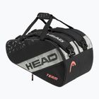 Padel táska HEAD Team Padel Bag L black/ceramic