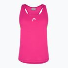 Női tenisz felső HEAD Spirit Tank Top élénk rózsaszínű
