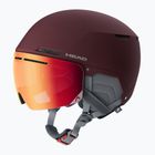 Női sísisak HEAD Cinema Pro W berry/red yellow