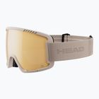 Síszemüveg HEAD Contex Pro 5K gold/sand/5k gold