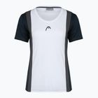 Női tenisz póló HEAD Club 25 Tech W navy/white