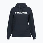 Női HEAD Club Original kapucnis pulóver, sötét színű