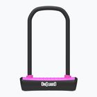 Kerékpár zár OnGuard Neon 8152PN U-Lock black/pink