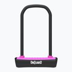 Kerékpár zár OnGuard Neon 8153PN U-Lock black/pink