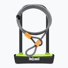 Kerékpár zár OnGuard Neon 8154GR U-Lock black/green