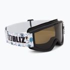 Gyerek síszemüveg Bliz Pixie Jr black/brown