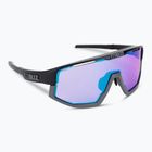 Bliz Vision Nano Optics Nordic Light S2 kerékpáros szemüveg matt fekete/világos begónia/ibolyakék multi