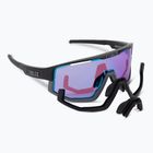 Bliz Fusion Nano Optics Nordic Light S2 matt fekete/begónia/ibolyakék multi kerékpáros szemüveg