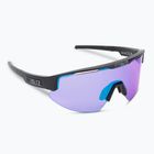 Bliz Matrix Nano Optics Nordic Light S2 kerékpáros szemüveg matt fekete/begónia/ibolya kék multi