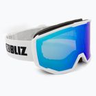 Síszemüveg Bliz Spark white/smoke&blue