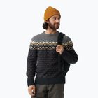 Férfi Fjällräven Övik Knit Sweater sötét navy