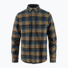 Férfi Fjällräven Singi Heavy Flanel ing sötétnavy/barna bükkfekete barna