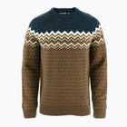 Női pulóver Fjällräven Övik Knit Sweater dark oak/navy