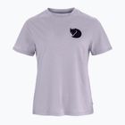 Női póló Fjällräven Fox Boxy Logo lavender mist
