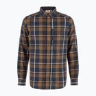 Férfi ing Fjällräven Fjällglim Regular wood brown/black oak