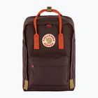 Városi hátizsák Fjällräven Kanken Koncept Laptop 15" 18 l black oak/rowan red