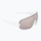 Kerékpáros szemüveg POC Aim hydrogen white/clarity road silver